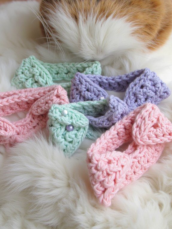 sparkly unique cat collars