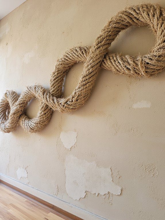 textured wall art creations