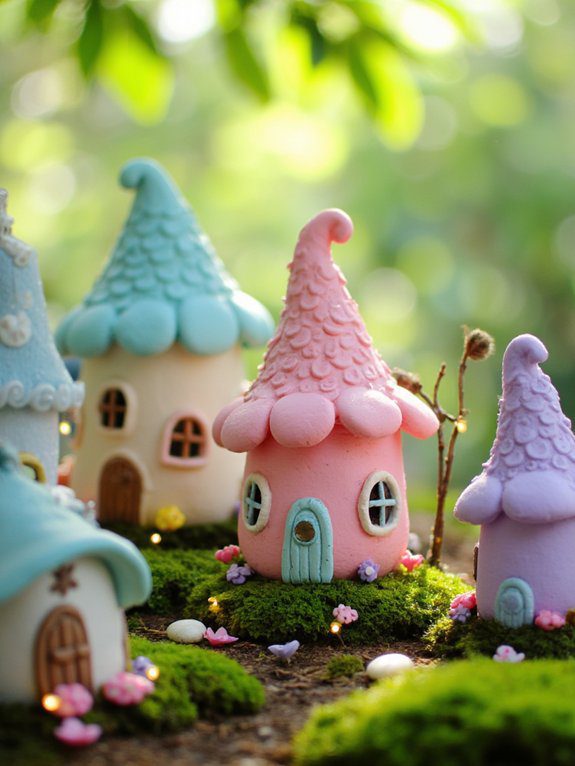 whimsical fairy house crafting