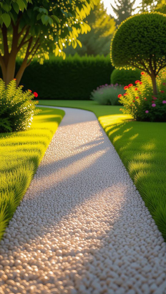 affordable charming garden path