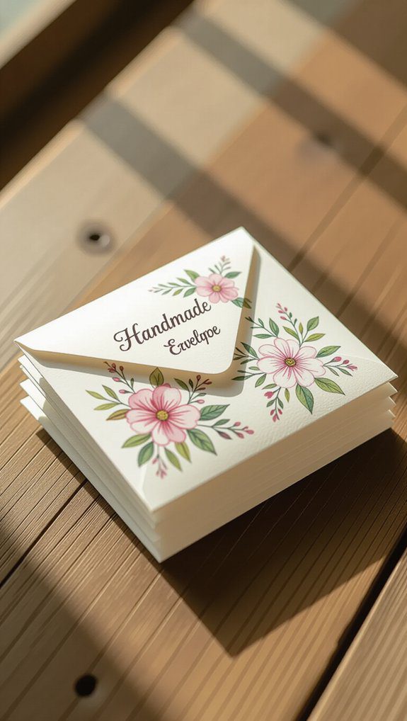 artistic mail envelope creation