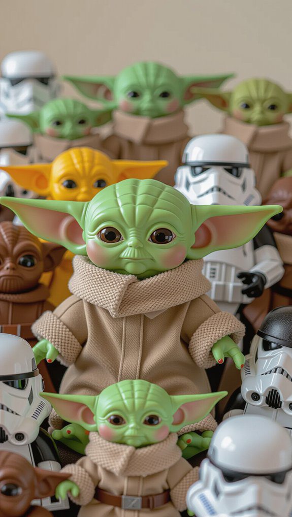 baby yoda collectible figurines