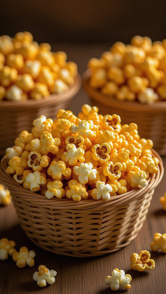 caramel popcorn gift baskets