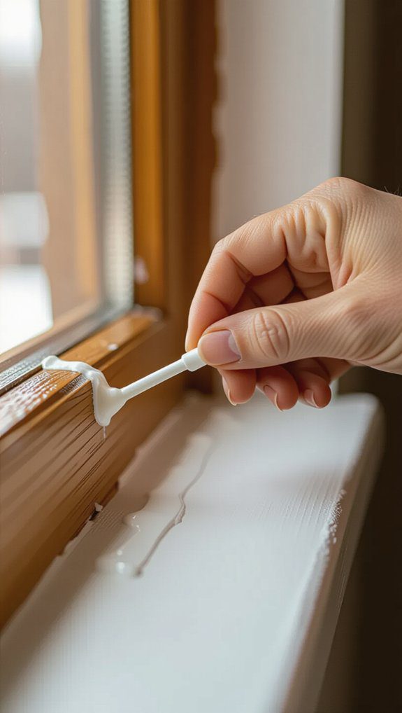 caulking windows and doors