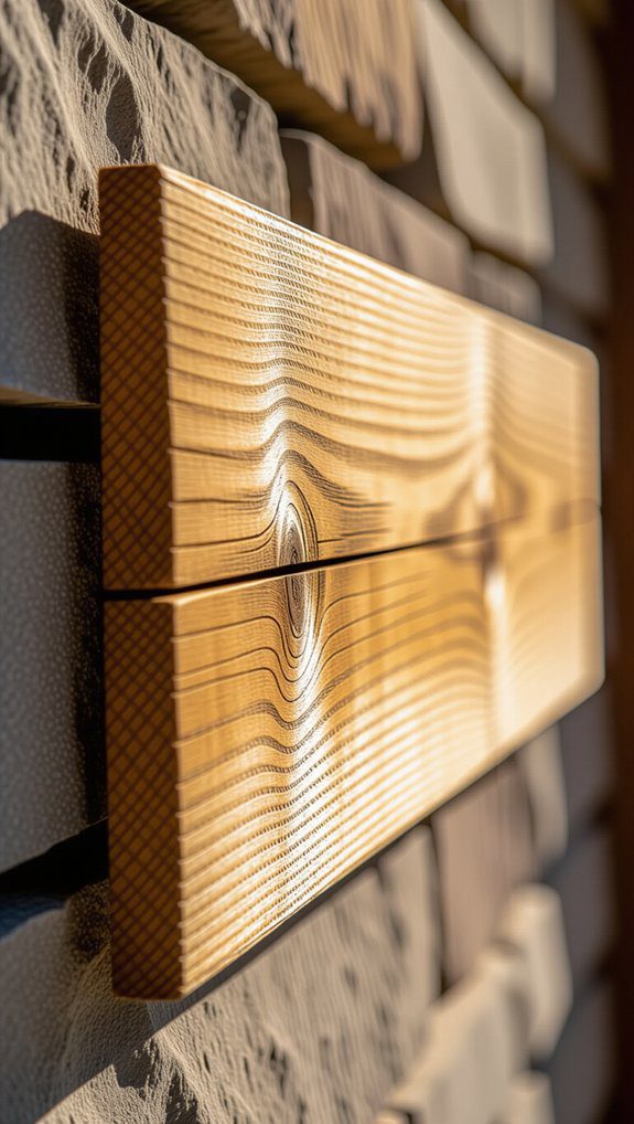 charming wooden house numbers