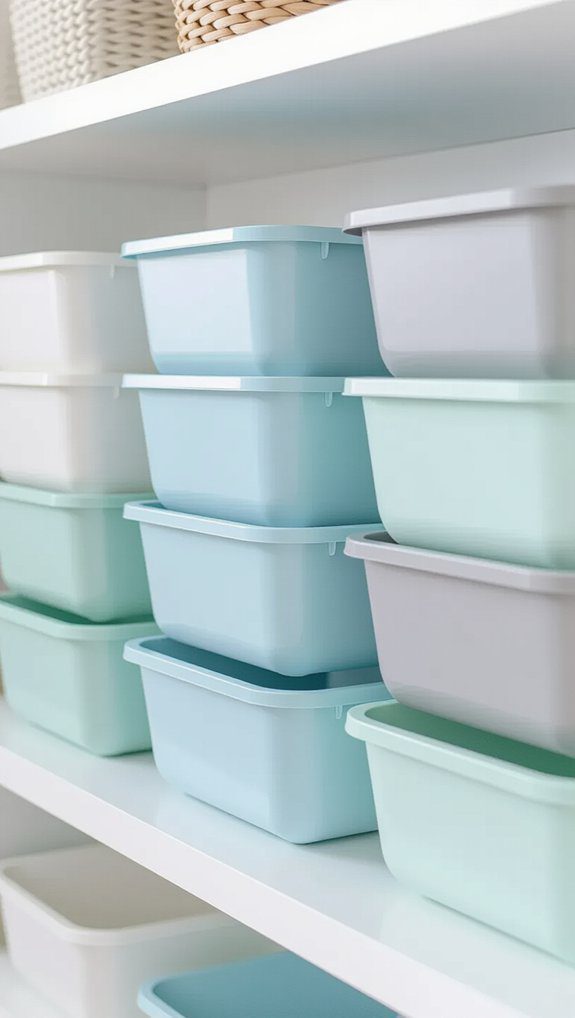 color coded organization system