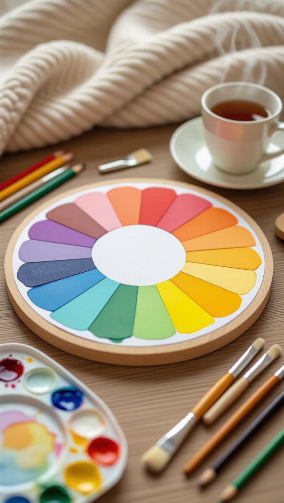 colorful emotional self reflection