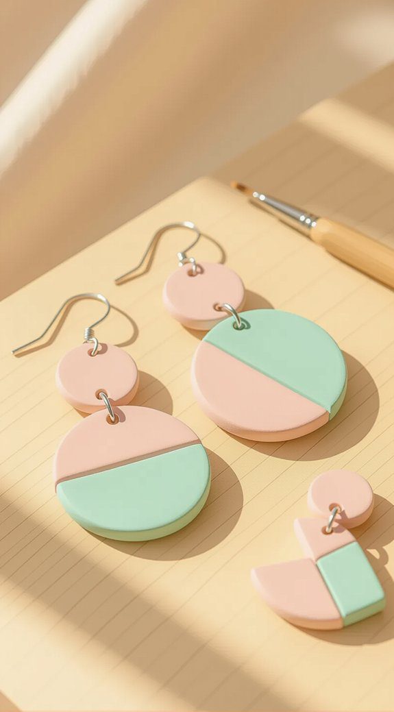 creative clay jewelry making
