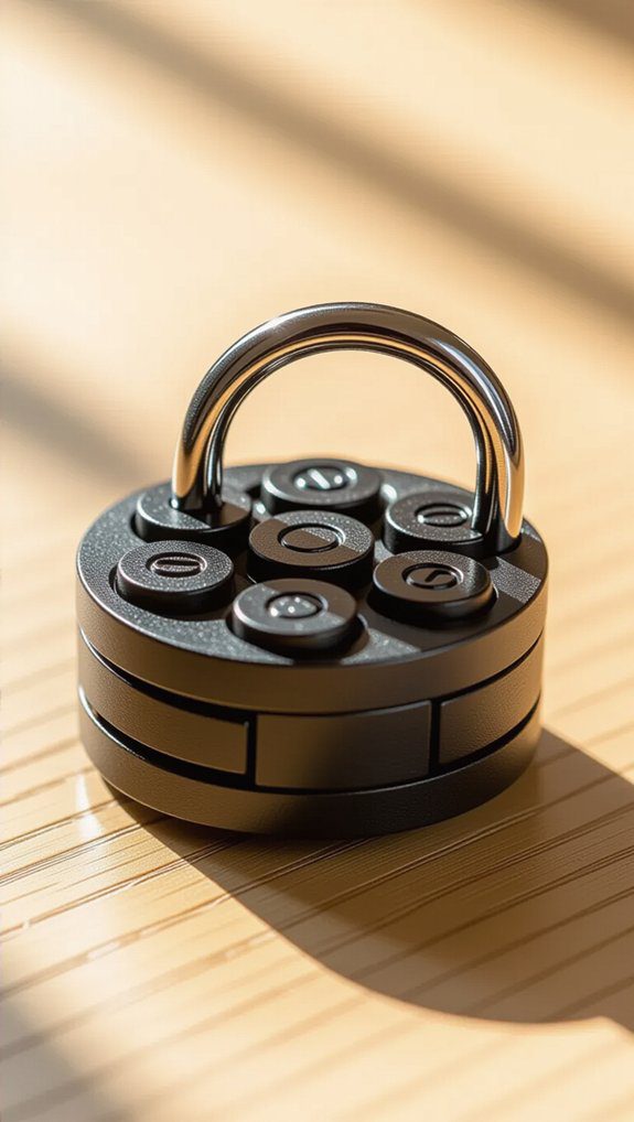 creative combination lock project