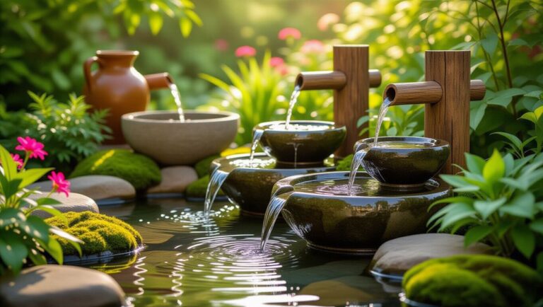 creative water fountain projects