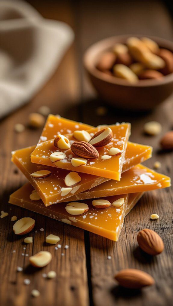 crunchy sweet nutty delight