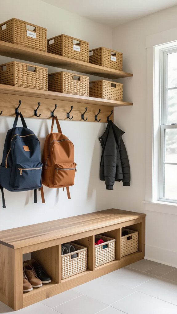 customizable pegboard organization system