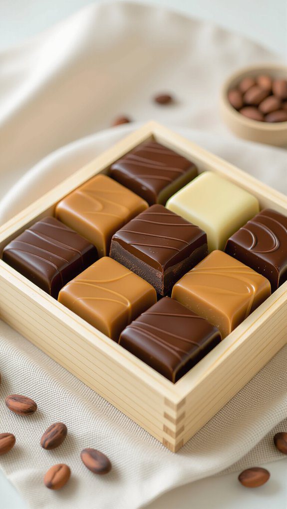customized fudge gift boxes