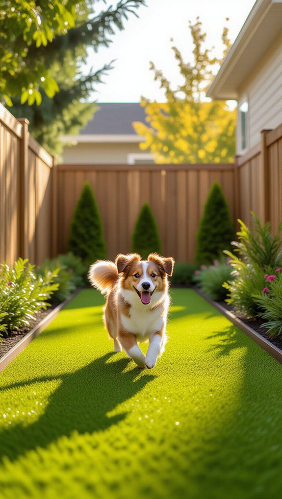 durable low maintenance dog run
