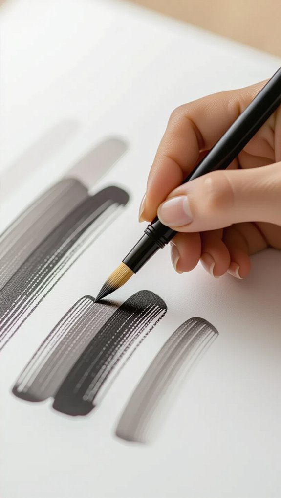 expressive brush lettering techniques