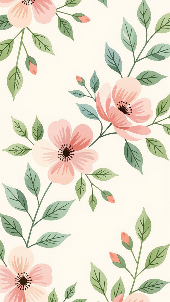 floral watercolor mug designs