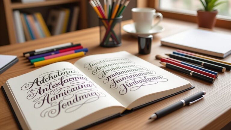 hand lettering ideas collection