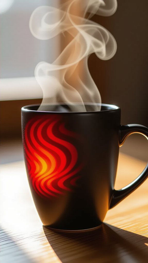 heat sensitive color changing mugs