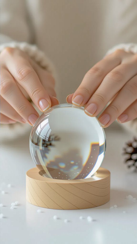 leak proof your snow globe