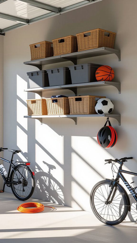 maximize garage vertical space