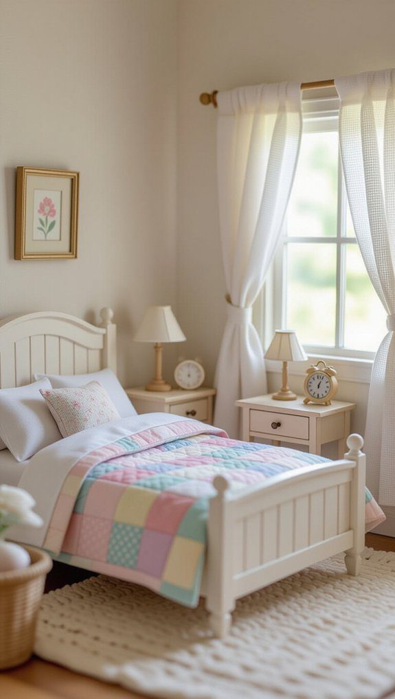 miniature bedroom cozy decor