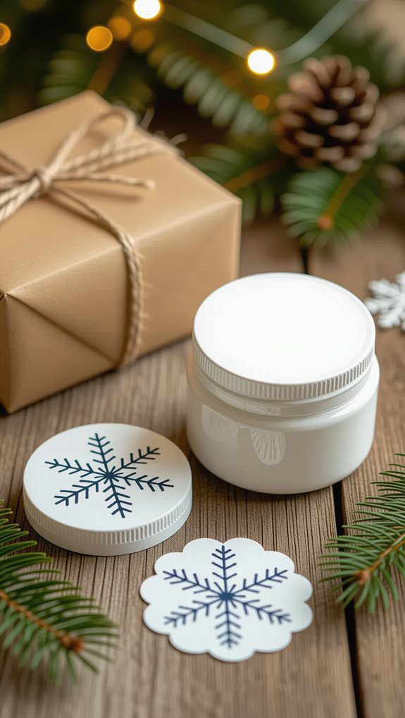 personalize your snow globe