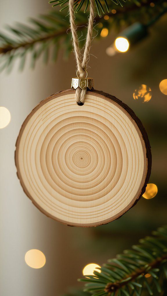 personalized gilded photo ornaments