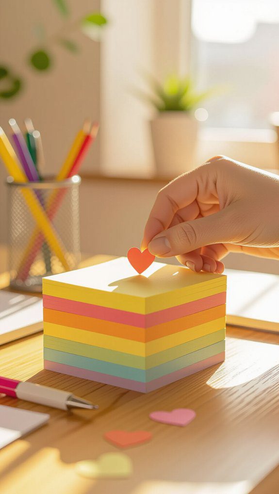personalized sticky notes gift