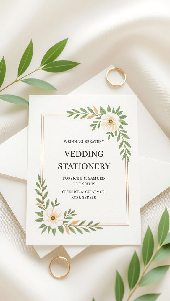 personalized wedding printables offerings