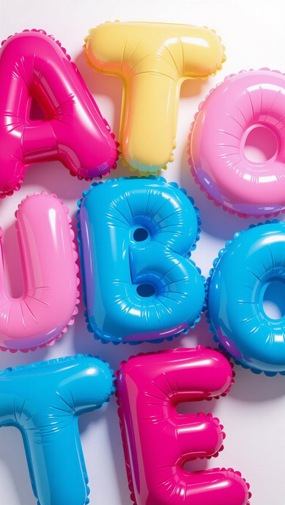 playful bold customizable lettering