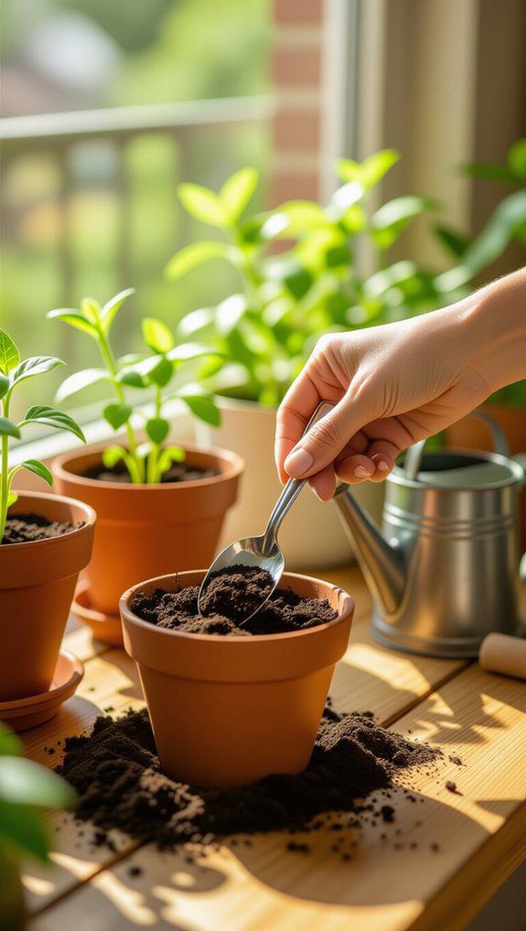 quality potting mix benefits