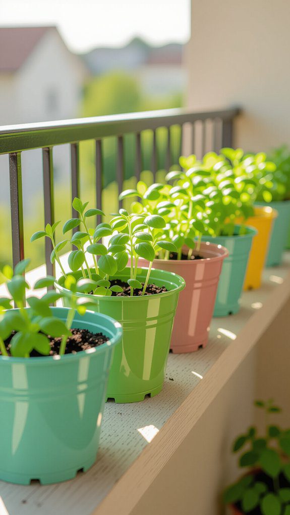 recycled buckets for gardening