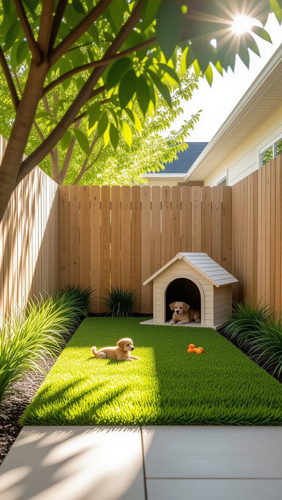 safe small dog run