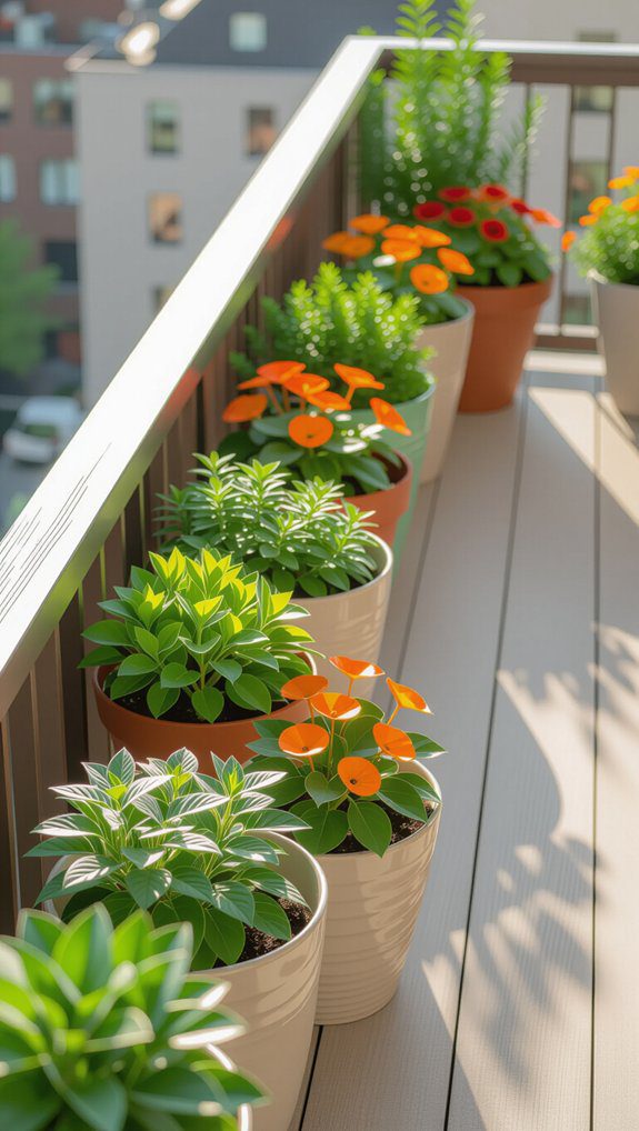 seasonal plant color rotation