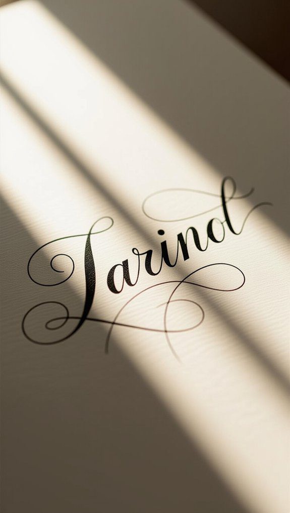 shadow outline letter techniques