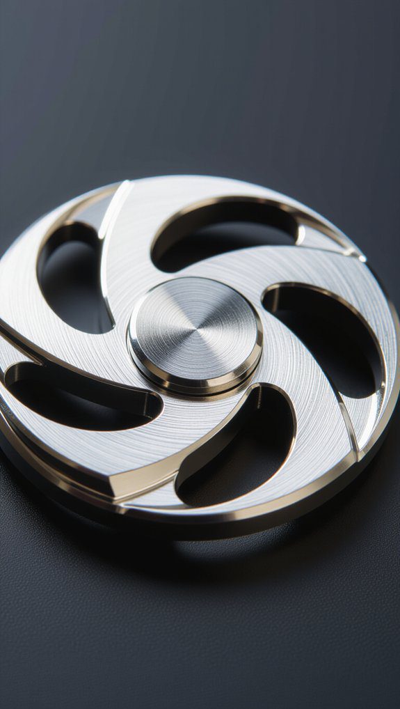 smooth spinning fidget spinner