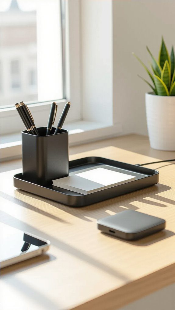 stylish and functional workspace