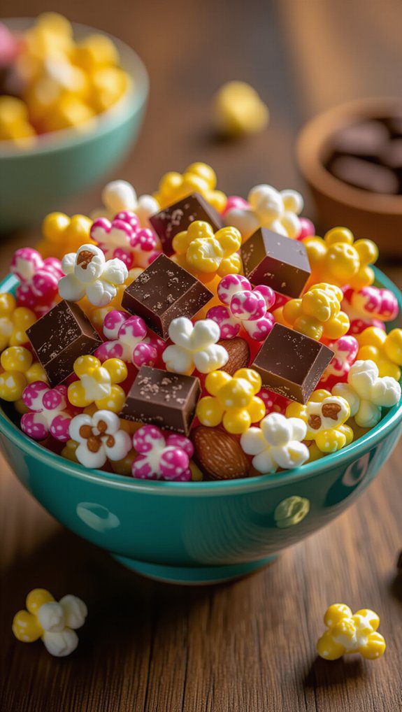sweet crunchy colorful treat