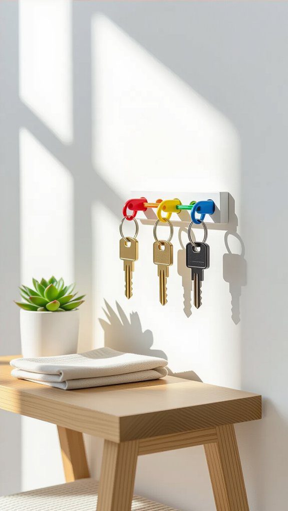 tech inspired key organization system