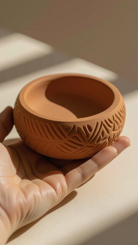 texture techniques for clay