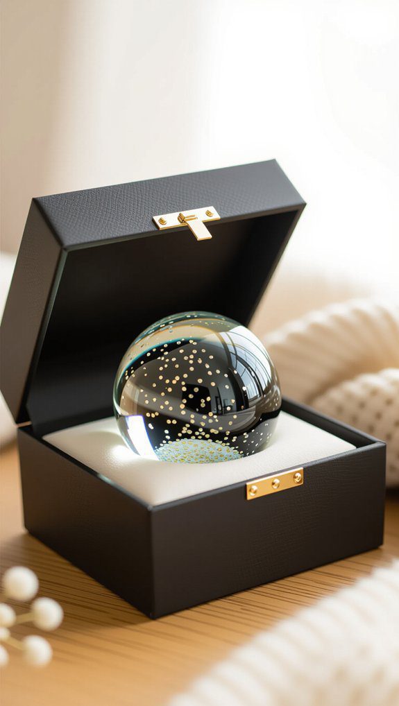 thoughtful snow globe packaging