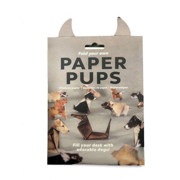 3d dog origami kit