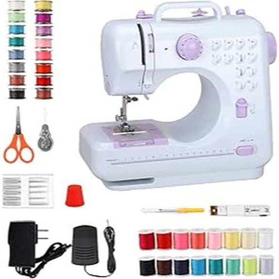 beginner friendly portable sewing machine