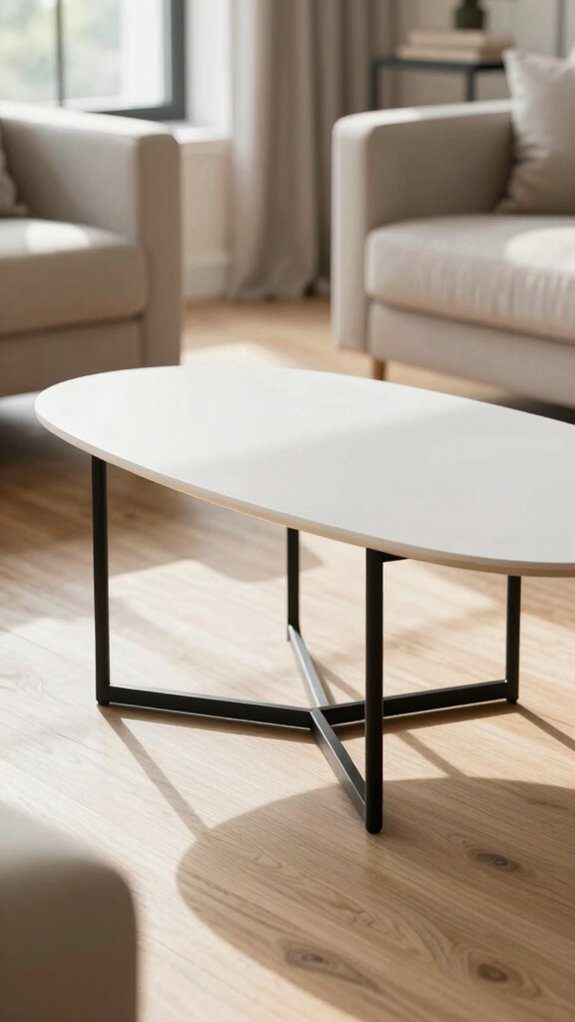 bold minimalist coffee tables