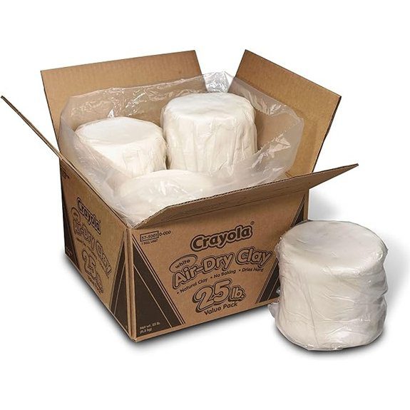 bulk white modeling clay