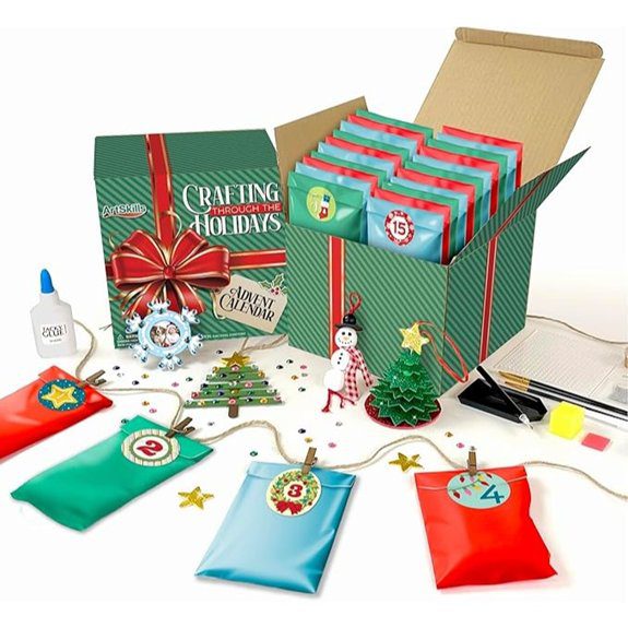 christmas craft countdown calendar