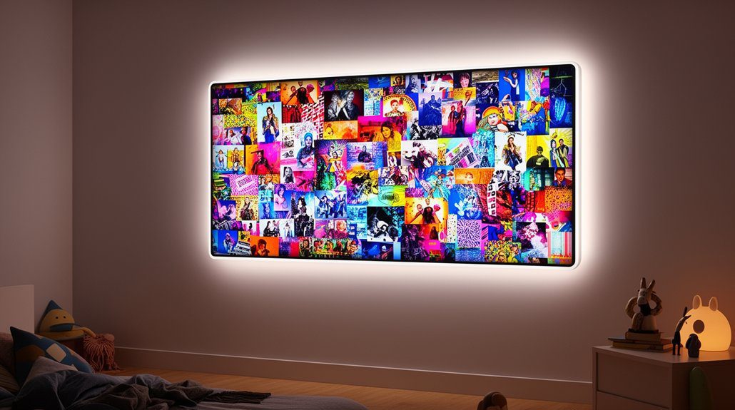 cozy led photo display