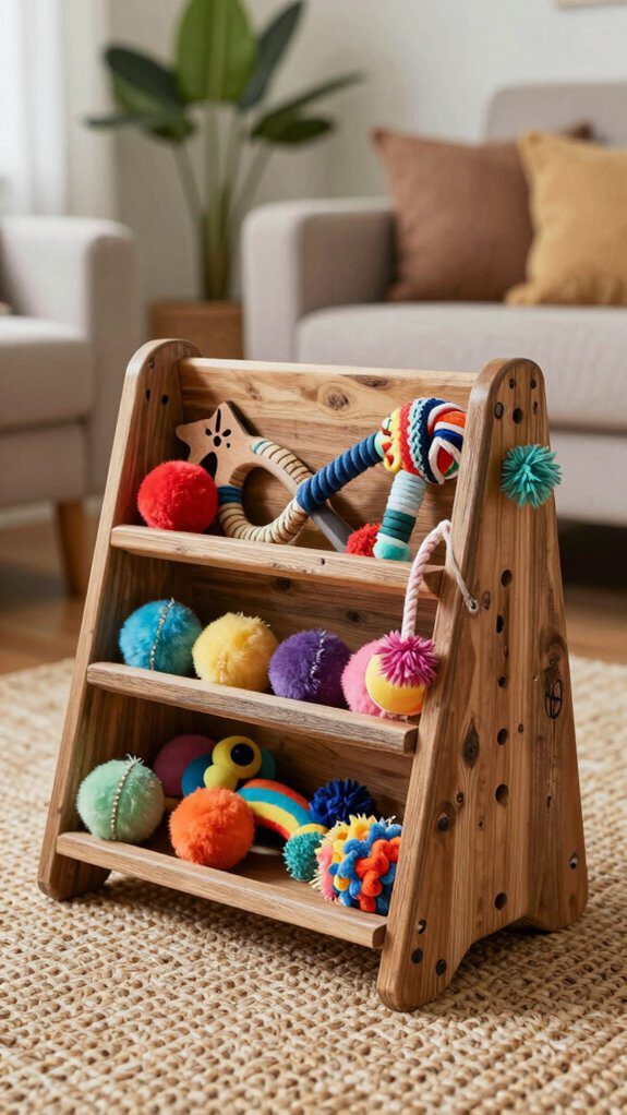 creative pet toy organization