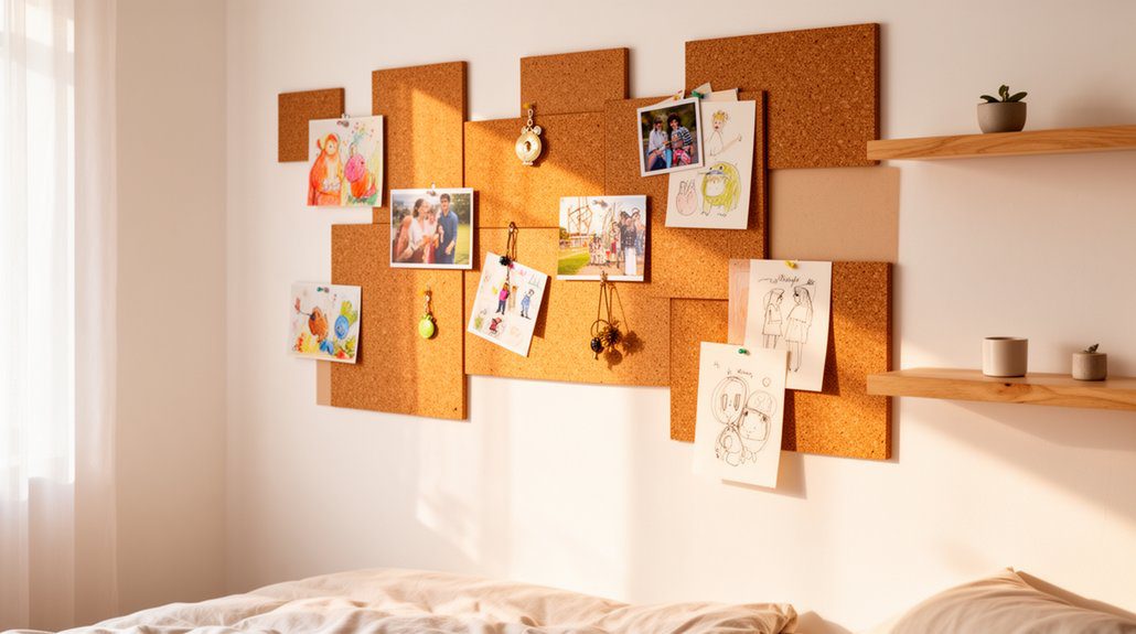 custom cork board creation