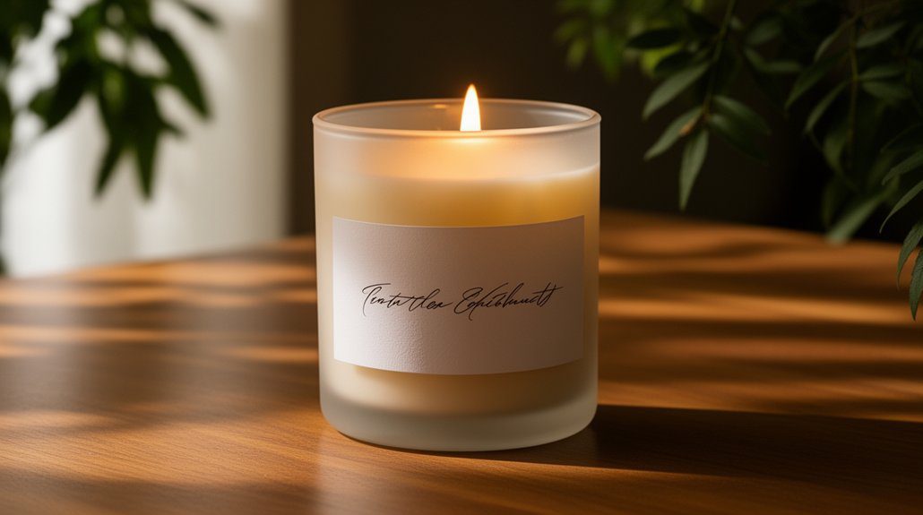 custom scented candle gift